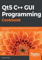 Qt5 C++ GUI Programming Cookbook