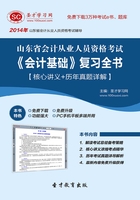 山东省会计从业人员资格考试《会计基础》复习全书【核心讲义＋历年真题详解】在线阅读