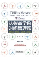 沃頓商學院時間管理課（修訂版）在線閱讀