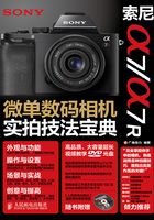 索尼a7/a7R微单数码相机实拍技法宝典在线阅读
