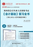 陕西省会计从业人员资格考试《会计基础》复习全书【核心讲义＋历年真题详解】在线阅读