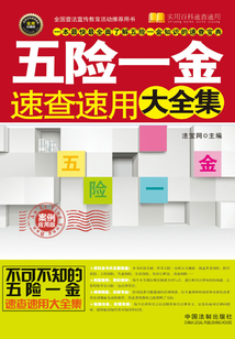 五险一金速查速用大全集:案例应用版