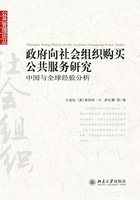 政府向社会组织购买公共服务研究：中国与全球经验分析