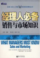 经理人必备销售与市场知识在线阅读
