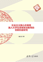 社會主義核心價值觀融入大學生思想政治教育的創新機制研究在線閱讀