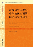 冷战后中国参与中东地区治理的理论与案例研究（“当代中国与中东”丛书）