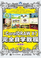 中文版CorelDRAW X7完全自学教程（实例版）