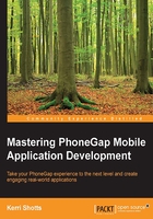 Mastering PhoneGap Mobile Application Development