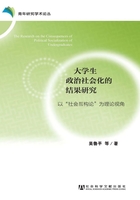 大学生政治社会化的结果研究：以“社会互构论”为理论视角在线阅读