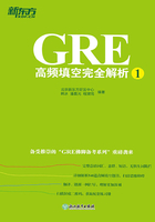 GRE高频填空完全解析1在线阅读