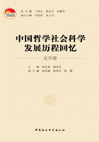 中国哲学社会科学发展历程回忆·文学卷在线阅读