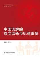 中国调解的理念创新与机制重塑（新时代调解研究文丛（理论系列））