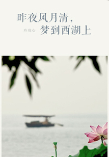 昨夜風月清，夢到西湖上（千種豆瓣高分原創作品·在他鄉）