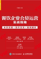 餐饮企业会员运营实战指南：体系搭建+操作实务+案例解析在线阅读