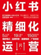 小红书精细化运营:爆款笔记·品牌种草·直播电商·广告投放在线阅读