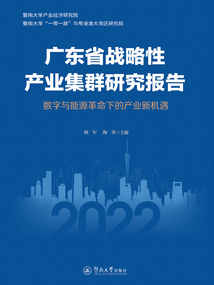 廣東省戰(zhàn)略性產(chǎn)業(yè)集群研究報(bào)告：數(shù)字與能源革命下的產(chǎn)業(yè)新機(jī)遇