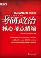 （2018）考研政治核心考点精编在线阅读