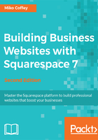 Building Business Websites with Squarespace 7（Second Edition）在线阅读