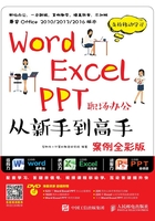 Word Excel PPT职场办公从新手到高手（案例全彩版）