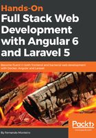 Hands-On Full Stack Web Development with Angular 6 and Laravel 5在线阅读