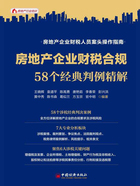 房地产企业财税合规：58个经典判例精解