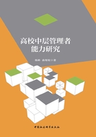高校中層管理者能力研究在線閱讀