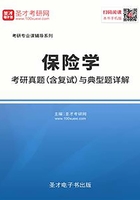 2020年保险学考研真题（含复试）与典型题详解在线阅读