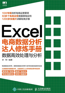 Excel電商數據分析達人修煉手冊:數據高效處理與分析