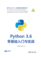 Python 3.6零基础入门与实战在线阅读