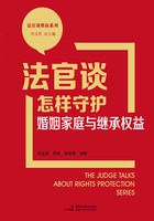 法官谈怎样守护婚姻家庭与继承权益（法官谈维权系列）在线阅读