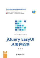 jQuery EasyUI从零开始学在线阅读