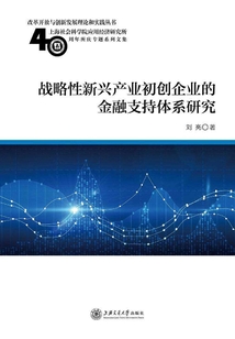 戰(zhàn)略性新興產業(yè)初創(chuàng)企業(yè)的金融支持體系研究