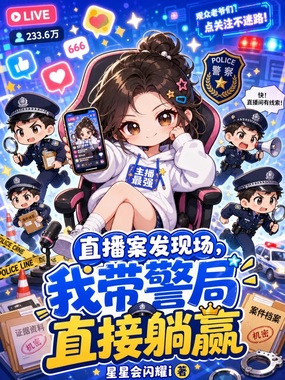 直播案发现场，我带警局直接躺赢在线阅读