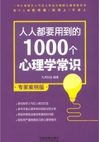 人人都要用到的1000个心理学常识（专家案例版）在线阅读