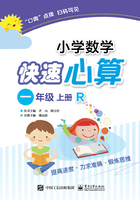 小学数学快速心算（一年级·上册·R）在线阅读