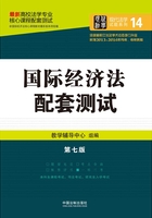 高校法学专业核心课程配套测试：国际经济法（第七版）在线阅读