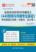 全国名校新闻与传播硕士《440新闻与传播专业基础》考研真题及详解（含复旦、武大等）在线阅读