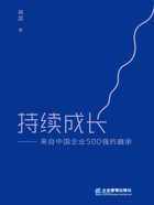 持续成长：来自中国企业500强的启示