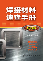 焊接材料速查手册（修订版）在线阅读