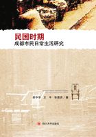 民国时期成都市民日常生活研究在线阅读