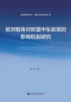 欧洲智库对欧盟中东政策的影响机制研究在线阅读