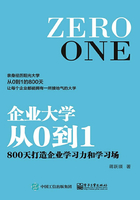 企业大学从0到1：800天打造企业学习力和学习场在线阅读