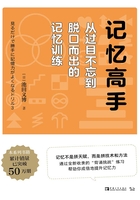 记忆高手：从过目不忘到脱口而出的记忆训练