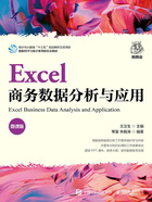 Excel商务数据分析与应用（微课版）