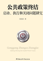 公共政策终结:启动、执行和关闭问题研究在线阅读