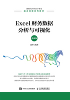 Excel财务数据分析与可视化（微课版）在线阅读