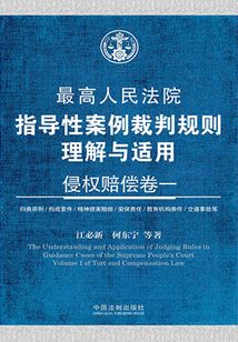 最高人民法院指導性案例裁判規則理解與適用：侵權賠償卷一