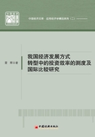 我国经济发展方式转型中的投资效率的测度及国际比较研究在线阅读