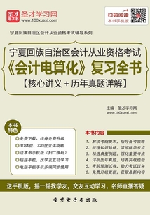 寧夏回族自治區(qū)會計從業(yè)資格考試《會計電算化》復(fù)習(xí)全書【核心講義+歷年真題詳解】