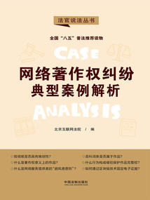 網絡著作權糾紛典型案例解析（法官說法叢書）